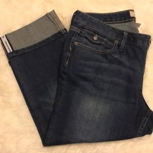 Banana republic stretch capri jeans